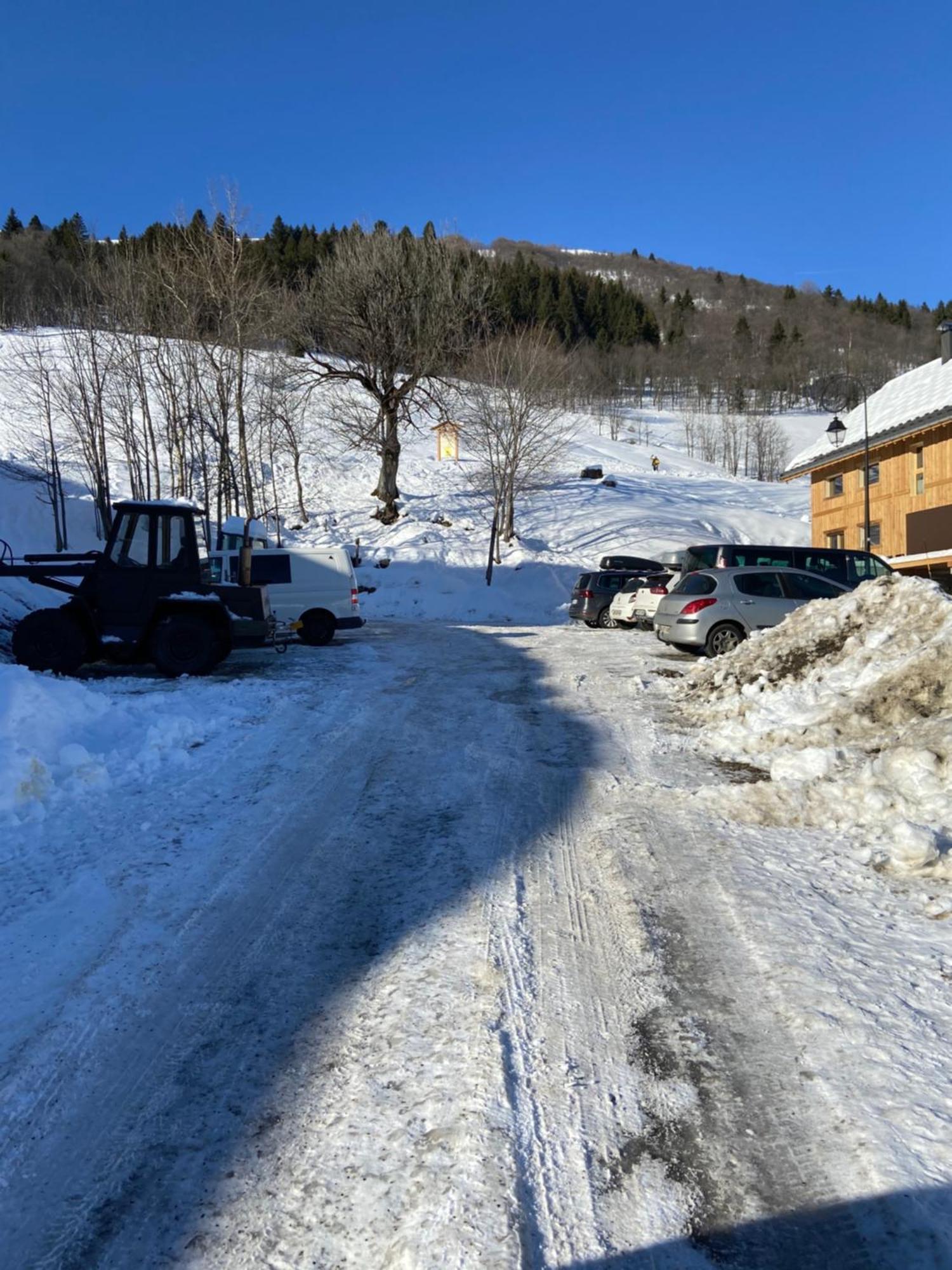 Chalet Lucie Le Cheval Noir Valmorel Bagian luar foto