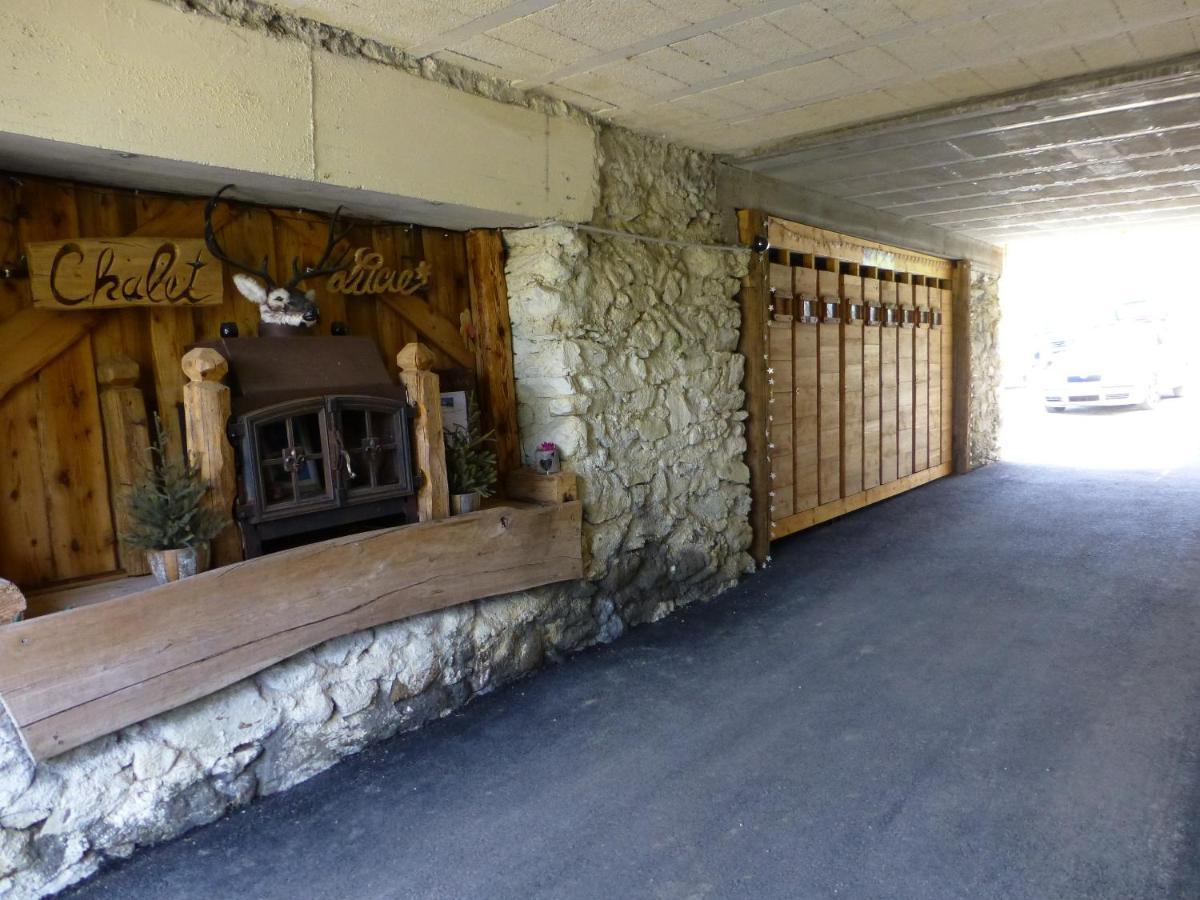 Chalet Lucie Le Cheval Noir Valmorel Bagian luar foto