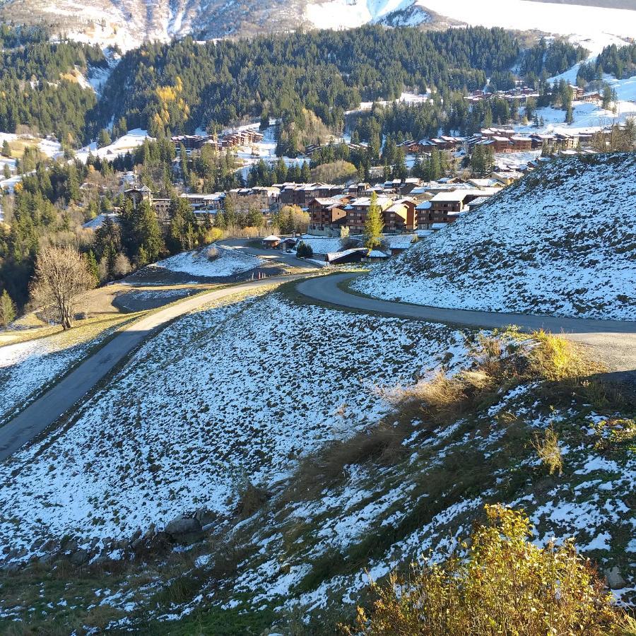 Chalet Lucie Le Cheval Noir Valmorel Bagian luar foto